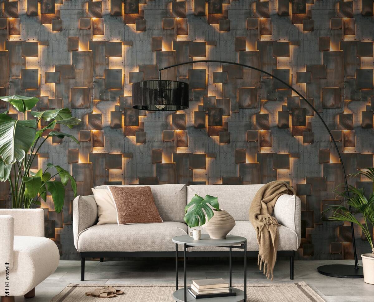 Livingwalls Fototapete 3D-Optik B/L: ca. 280x159 cm