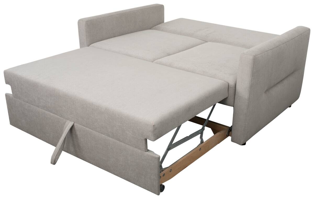 Schlafsofa Gloria grau Webstoff B/H/T: ca. 152x94x102 cm