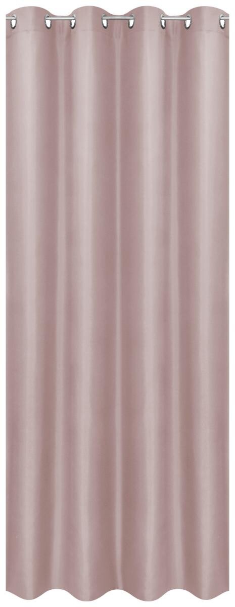 ACUS design collection Ösenvorhang Barnaby altrosa B/L: ca. 140x235 cm