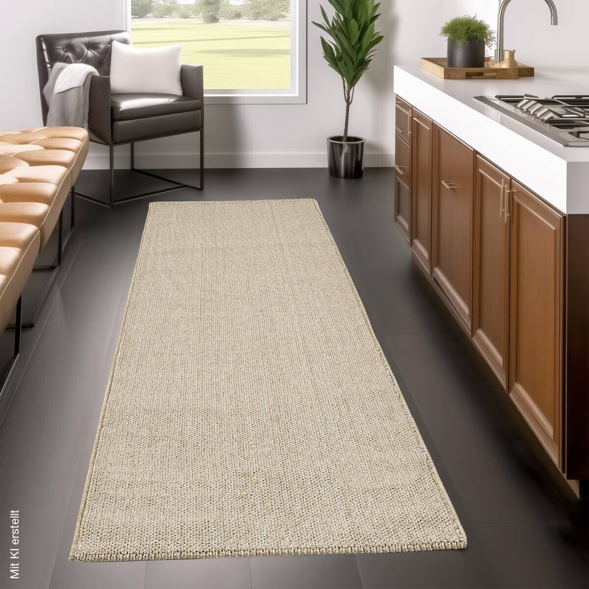 Ayyildiz Teppich LOOM beige B/L: ca. 80x150 cm