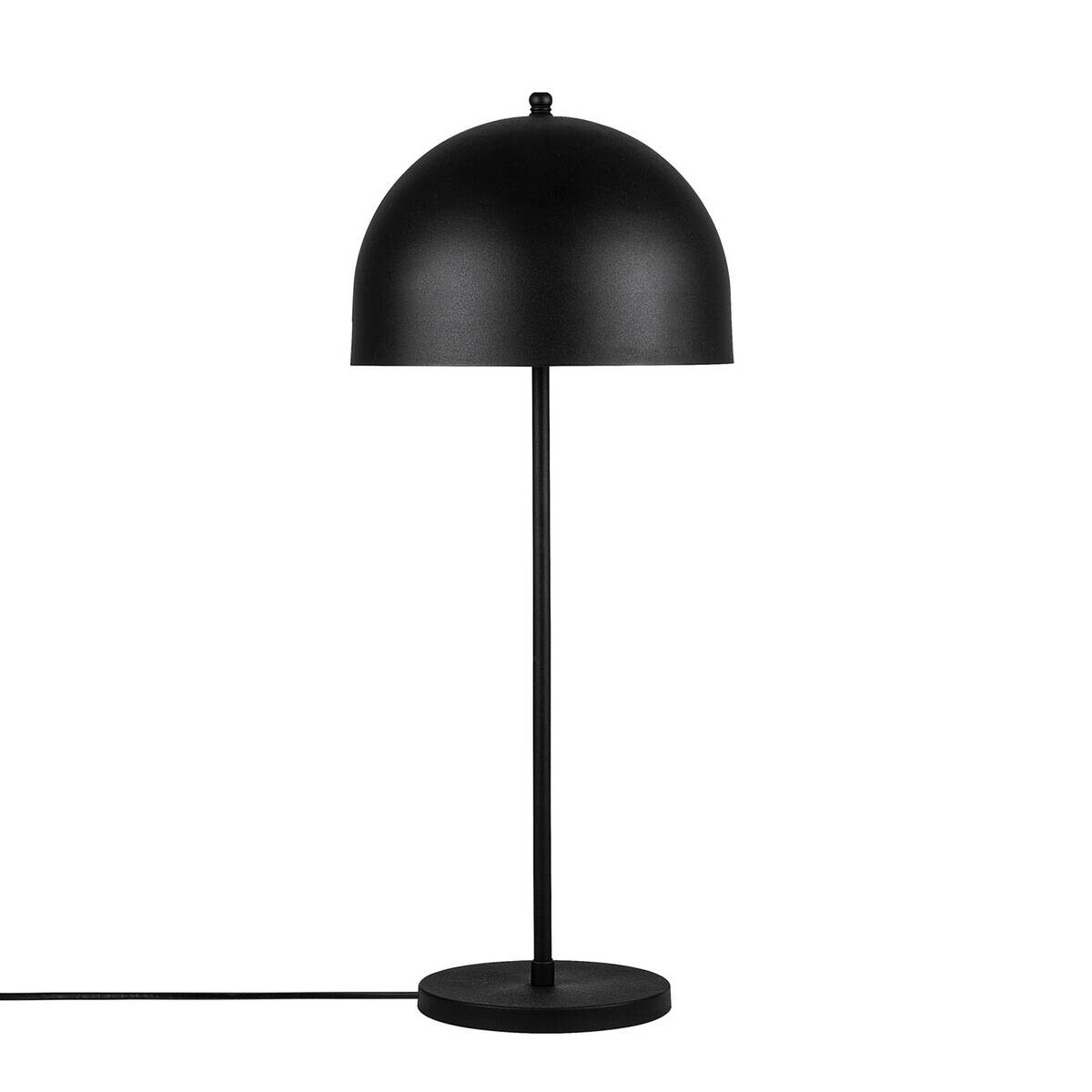 Opviq Tischleuchte schwarz Metall B/H/L: ca. 24x58x24 cm E14 1 Brennstellen