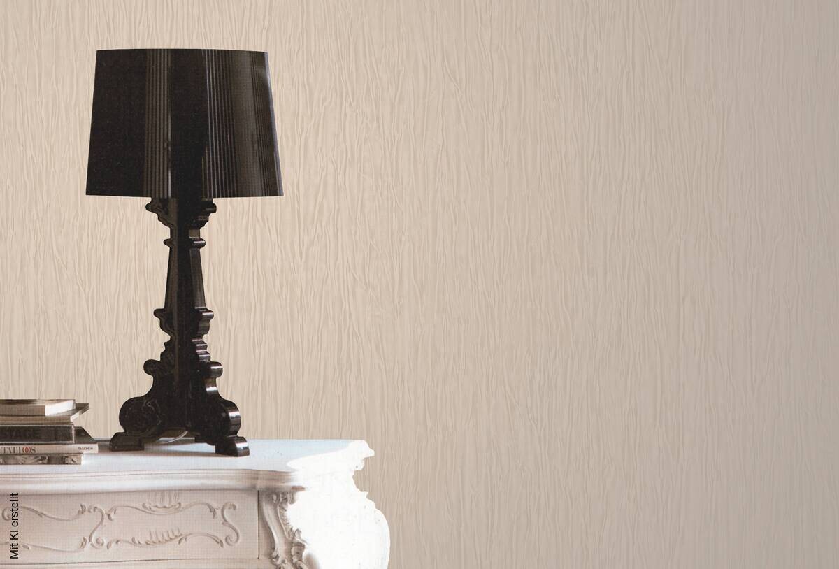 UGEPA Vinyltapete beige braun B/L: ca. 53x1005 cm glitzernd