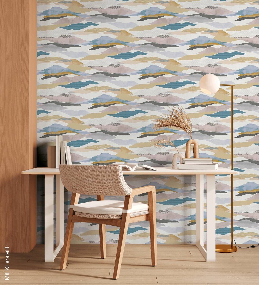 A.S.Creation Vliestapete rosa beige B/H/D: ca. 53x1005x8 cm
