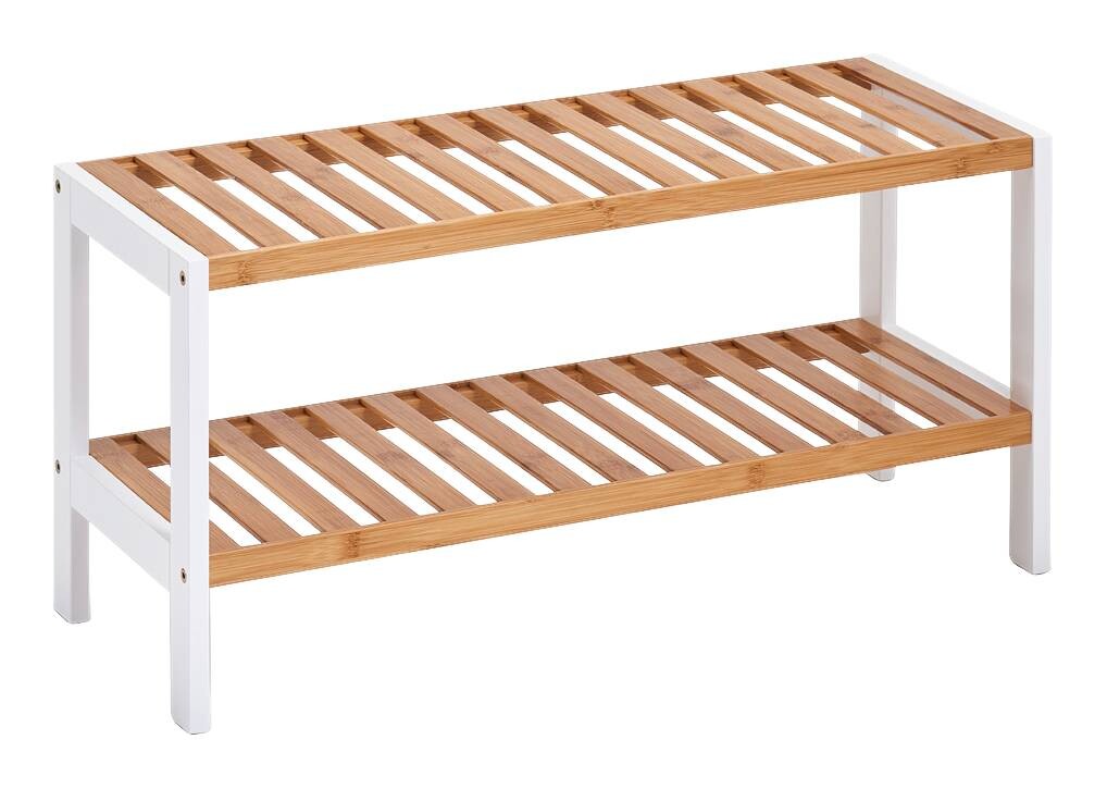 Zeller Schuhregal natur Bambus B/H/T: ca. 70x33x26 cm