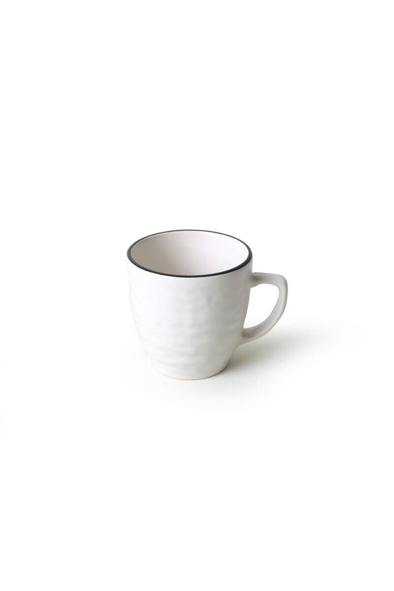 HermiaConcept Kaffeetassen-Set Quebec 4-tlg.  multicolor Steinzeug