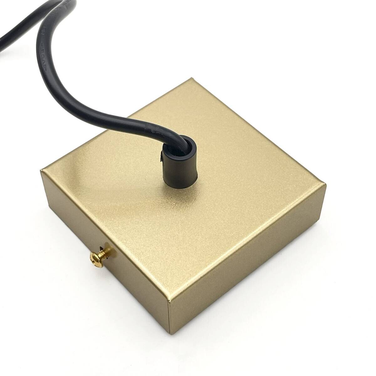 Lamkur Strahler Prisma gold Stahl B/H/L: ca. 6,5x118x6,5 cm 1 Brennstellen