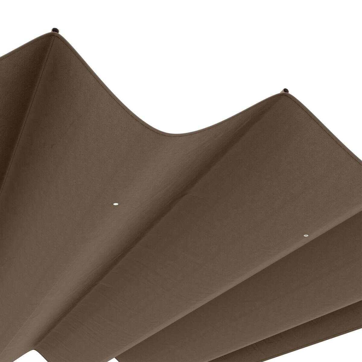 Outsunny Ersatzdach kaffee Polyester B/H/L: ca. 245x23x286 cm