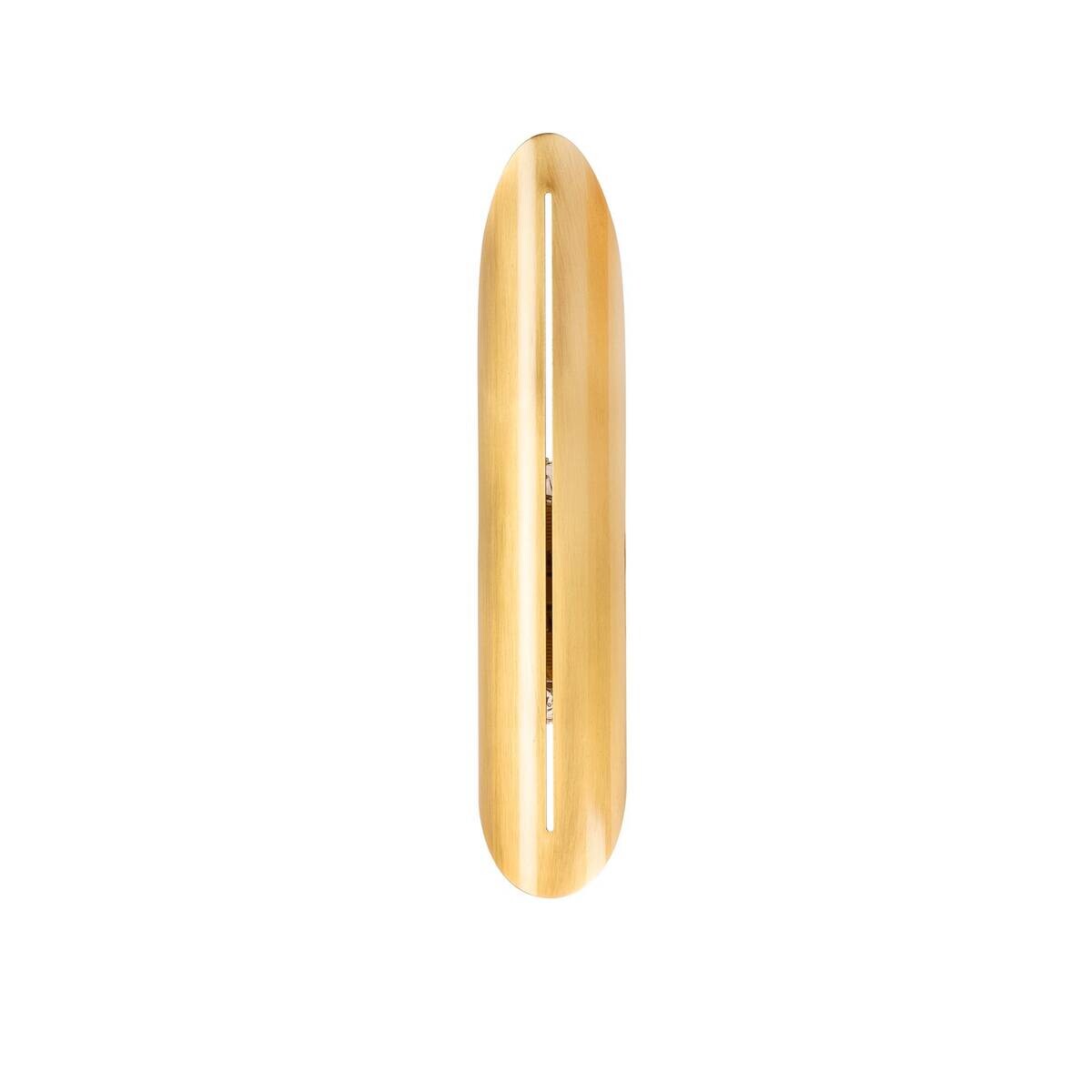 Opviq Wandleuchte gold Eisen B/H/L: ca. 13x40x8 cm E14 1 Brennstellen