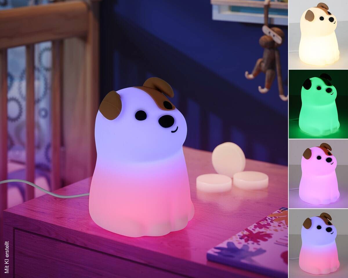 Nolo LED-Dekoleuchte Dog B/H/L: ca. 9,2x13,8x11,5 cm