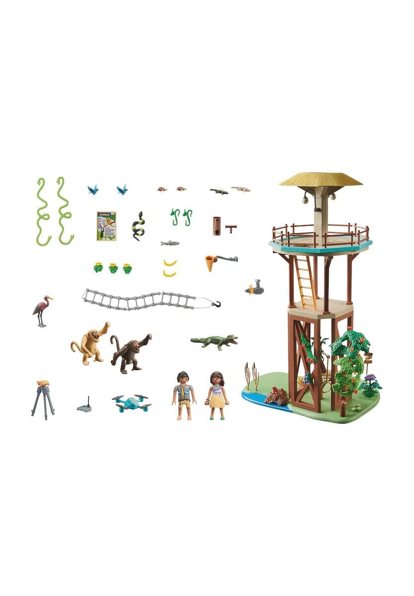Playmobil Wiltopia Forschungsturm mit Kompass 71008