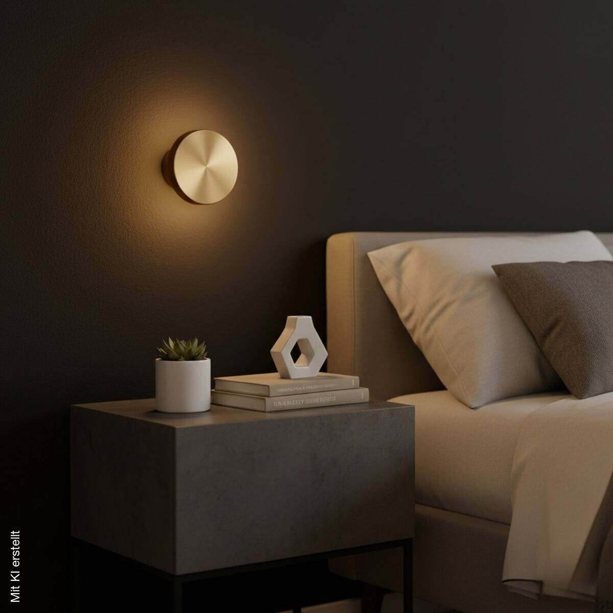 Opviq LED-Wandleuchte B/H/T: ca. 12x12x12 cm 1 Brennstellen