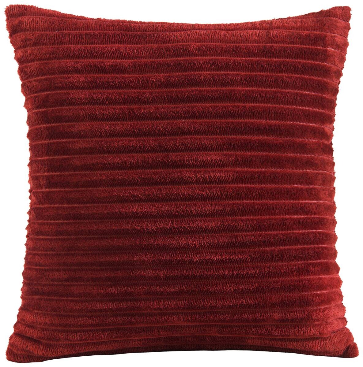 Dekokissen Cashmere touch weinrot Polyester B/L: ca. 45x45 cm