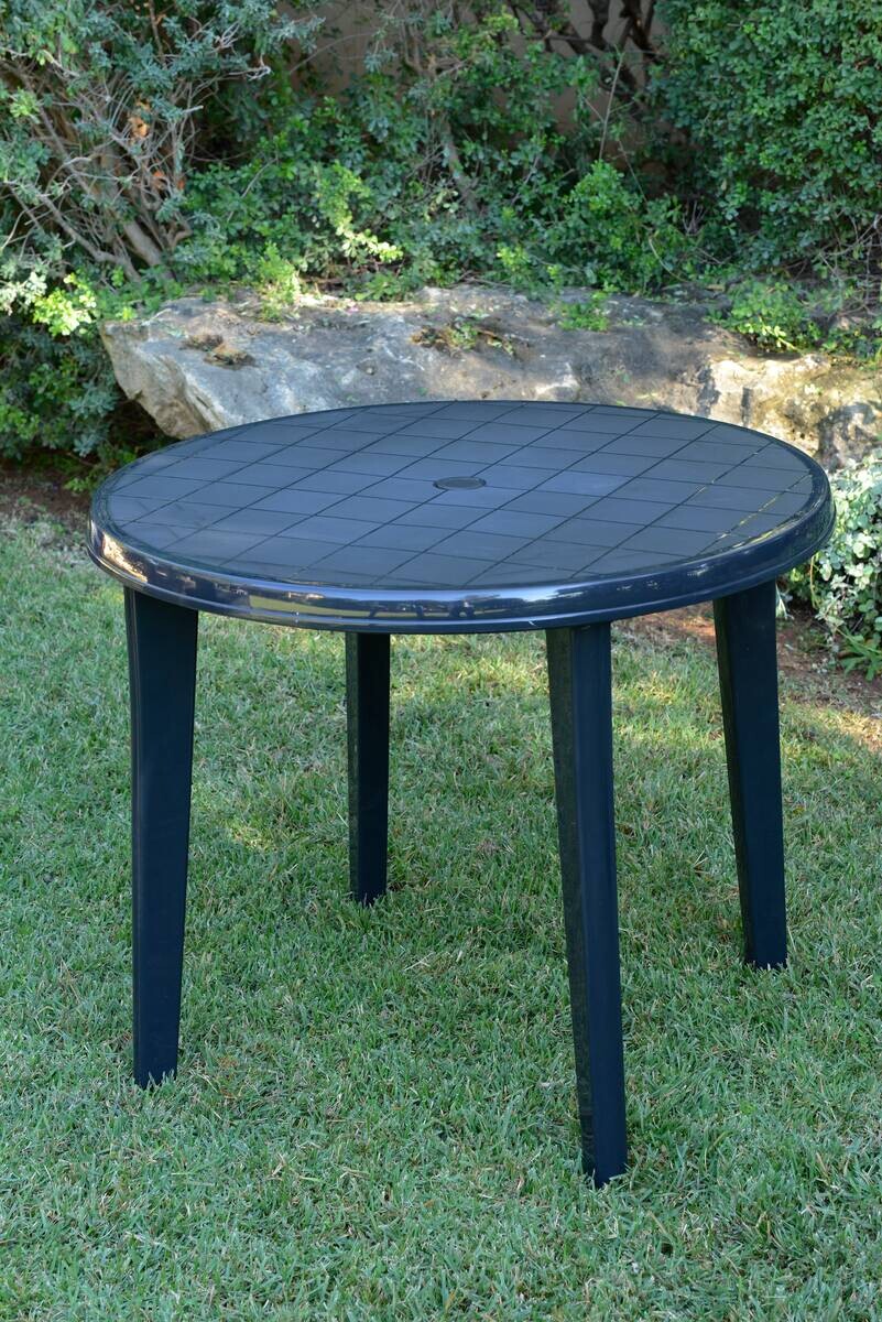 Jardin Gartentisch Lisa Cappuccino Kunststoff B/H/L: ca. 90x5,6x90 cm