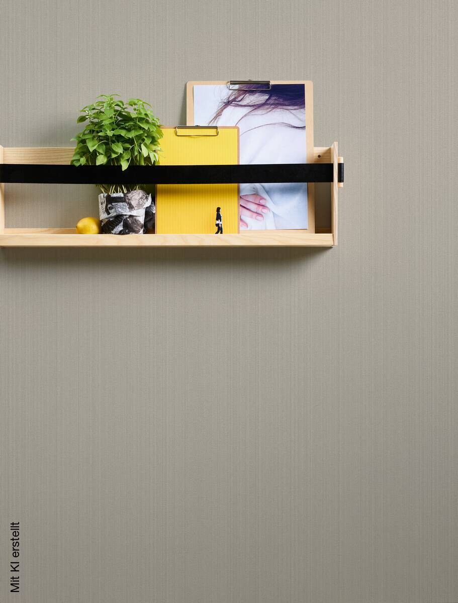 A.S.Creation Vliestapete beige braun B/H/D: ca. 53x1005x8,6 cm