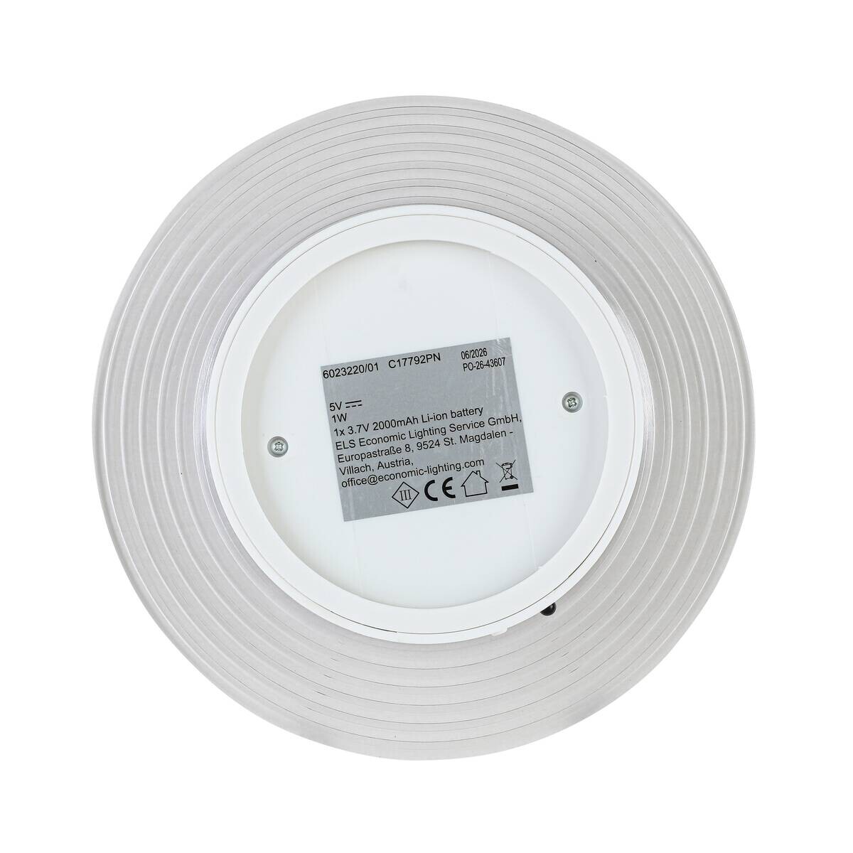 Nolo Akku-LED-Wandleuchte Dot H/D: ca. 3x18 cm