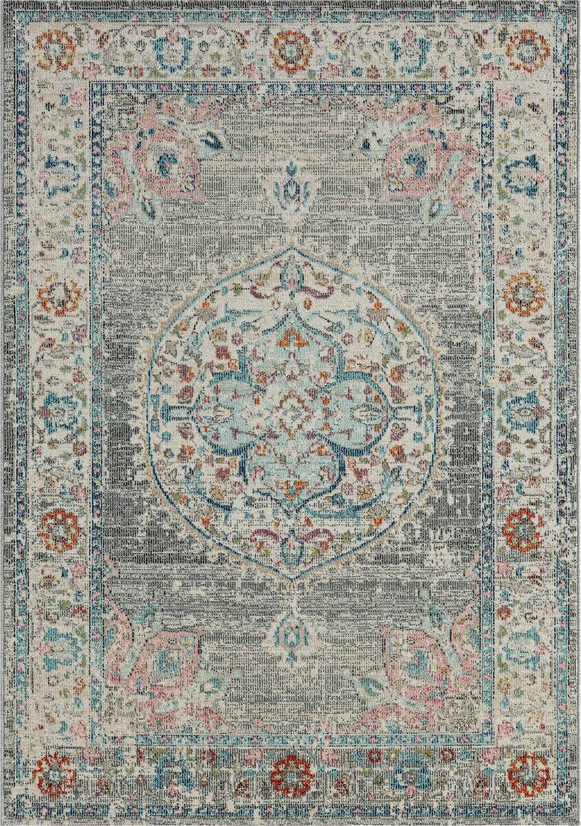 Outdoorteppich Salsa Outdoor grau B/H/L: ca. 80x13x300 cm