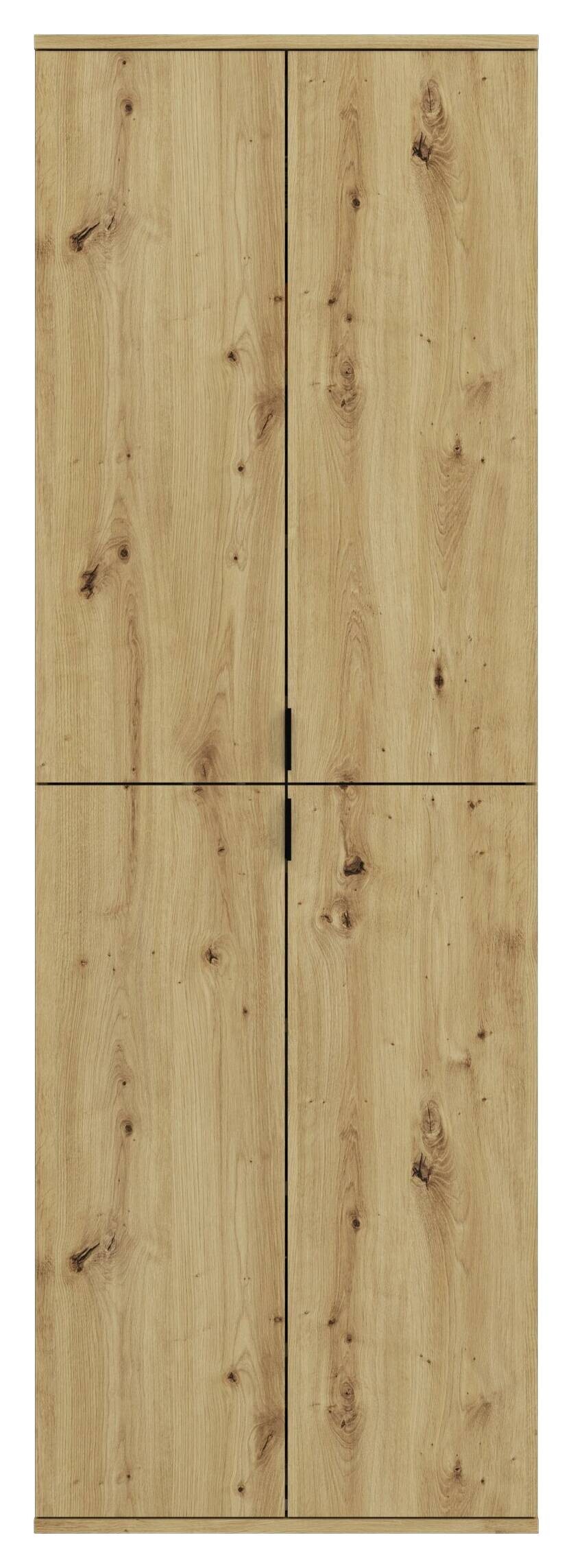 Garderobe PROJEKT Eiche Artisan Nachbildung Spiegel B/H/T: ca. 183x193x34 cm