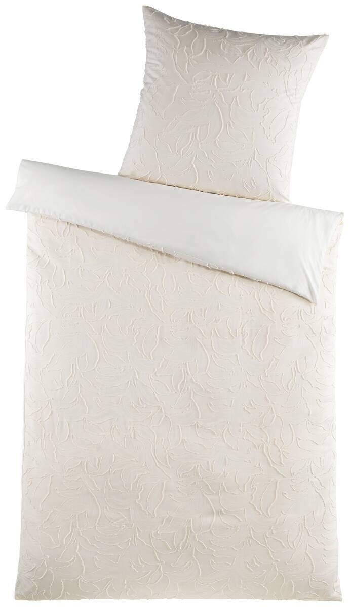 Microfaser Bettwäsche champagner 100% Polyester B/L: ca. 135x200 cm