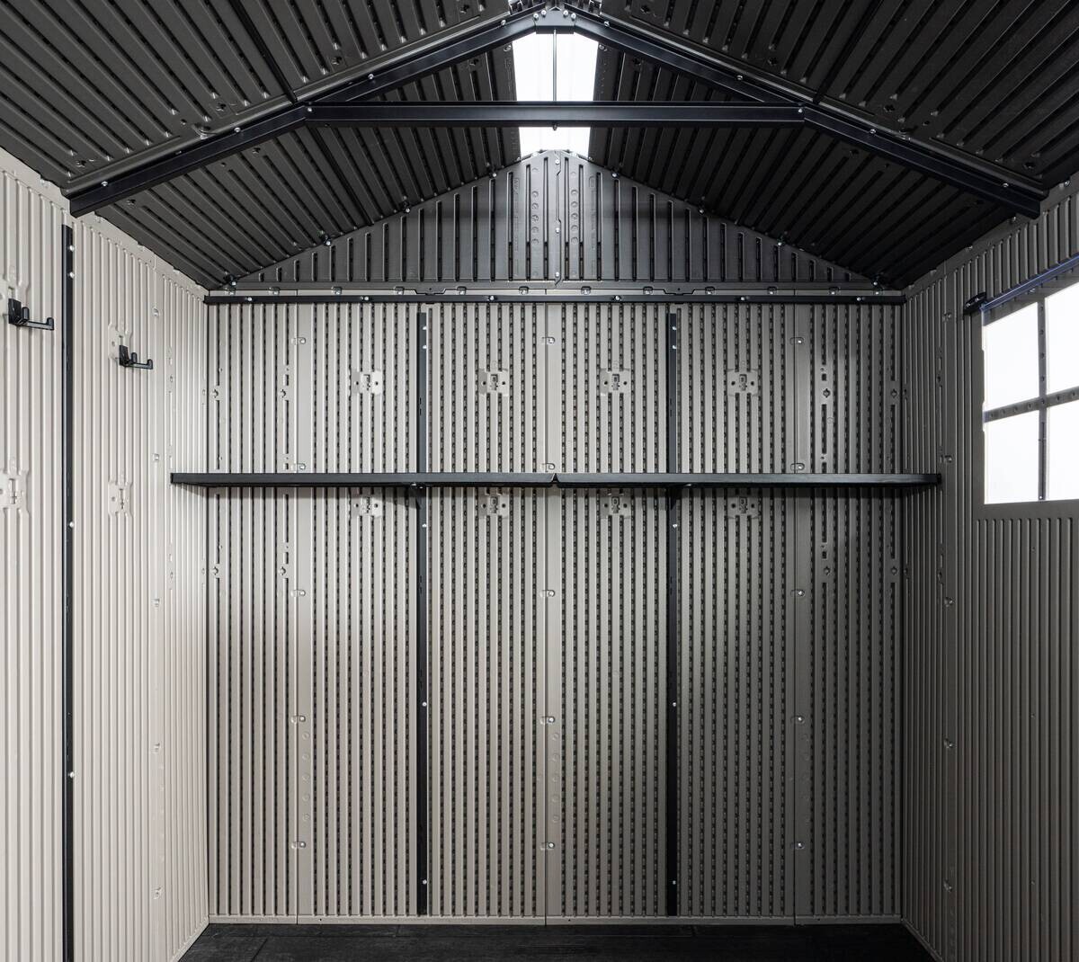 Lifetime Gerätehaus Kentucky grau B/H/L: ca. 427x265x206 cm