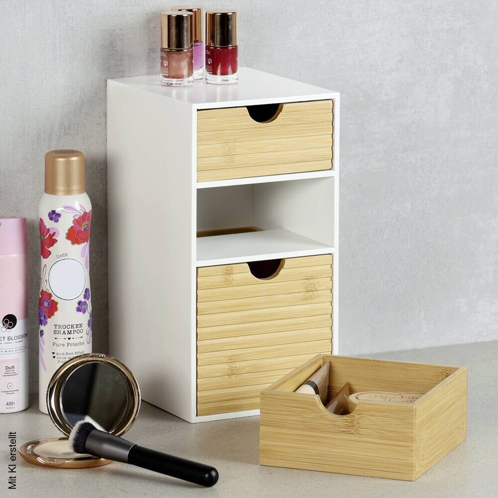 Kesper Organizer natur Holz B/H/L: ca. 16x27x14 cm
