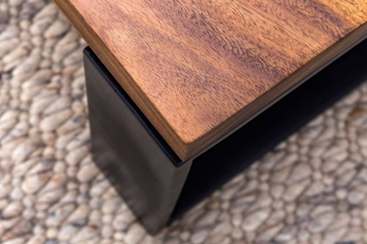 Wohnling Couchtisch braun B/H/T: ca. 115x35x60 cm