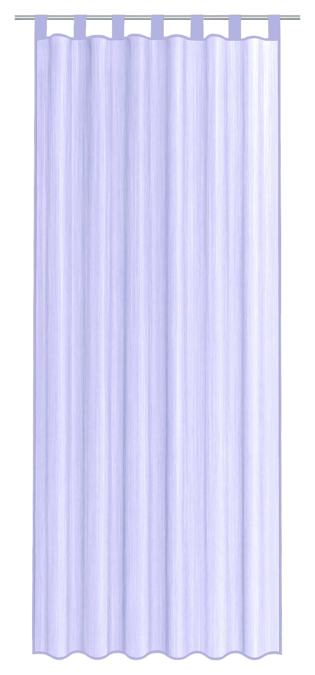 Sensation Schlaufenvorhang Look flieder 50% Polyamide, 50% Polyester B/L: ca. 140x235 cm