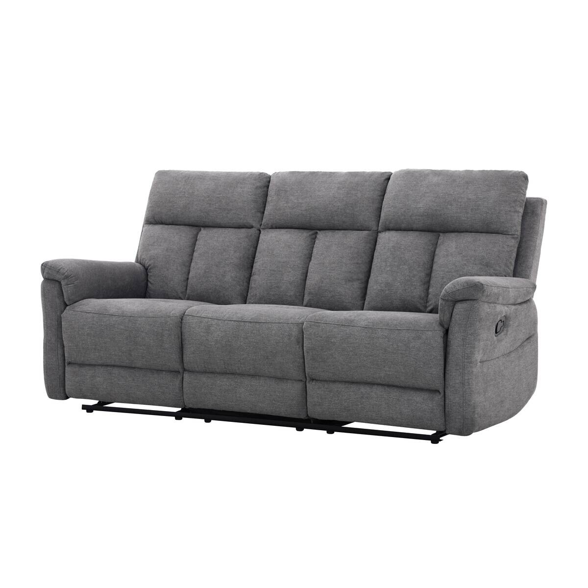 Sofa grau Polyester B/H/T: ca. 203x102x94 cm