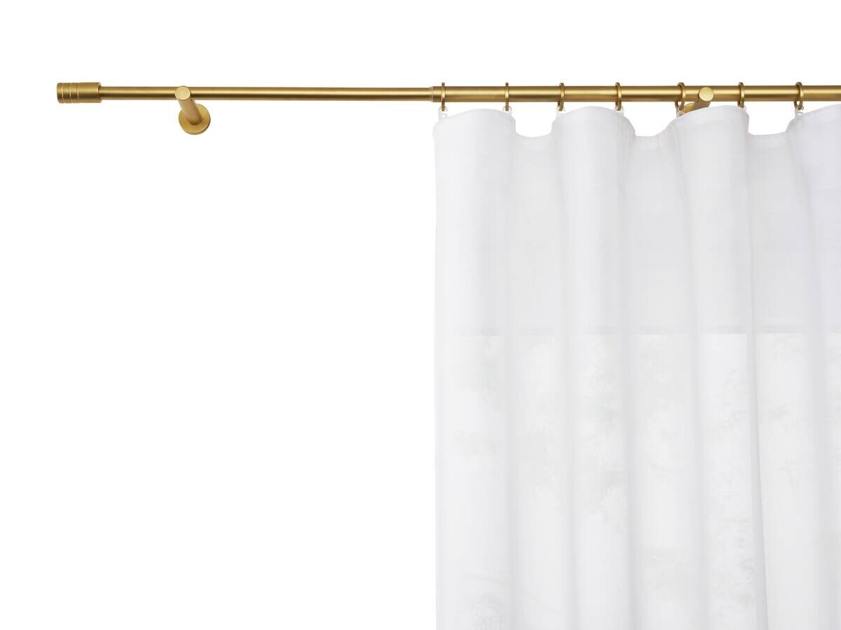 ondeco Stilgarnituren rillcube gold Metall ausziehbar von ca. 210 bis 400 cm 1.0 Läufe