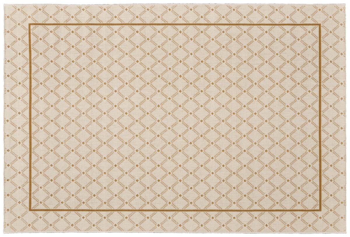 Webteppich Luxus beige B/L: ca. 120x170 cm | beige, gold | 120,00/170,00 cm