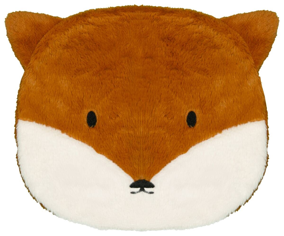 Dekokissen rotbraun Polyester B/L: ca. 35x32 cm