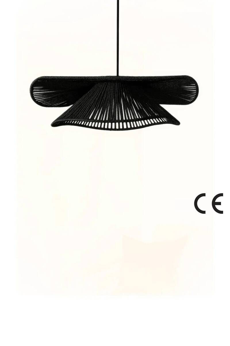 Pendelleuchte schwarz B/H/L/D: ca. 50x52x50x50 cm E27 1 Brennstellen