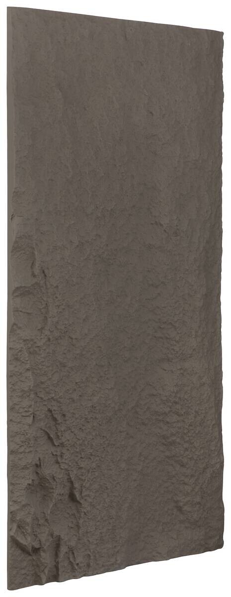 Wandpaneel PU Stone 2er-Set Vulcangrau L/B/H: ca. 120x60x3 cm pro Stück