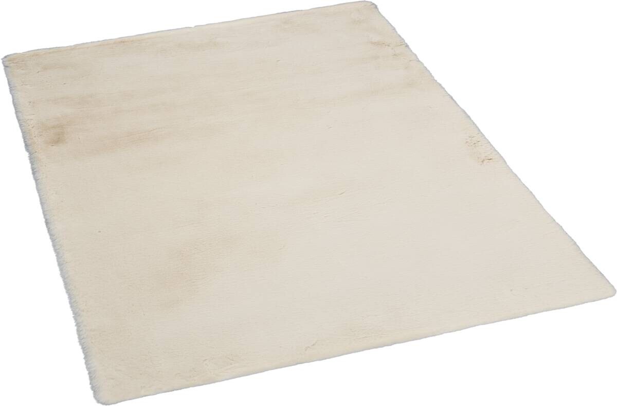 Fellimitat Bunny Deluxe sand B/L: ca. 80x150 cm