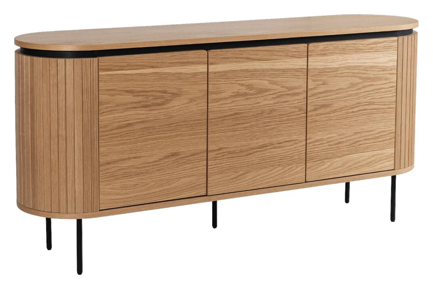 Kommode ALBERI Eiche Sonoma Nachbildung B/H/T: ca. 160x76x40 cm