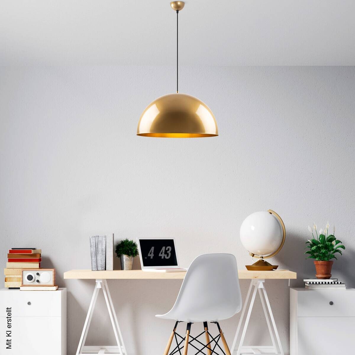 Opviq Pendelleuchte B/H/T: ca. 50x121x50 cm E27 1 Brennstellen