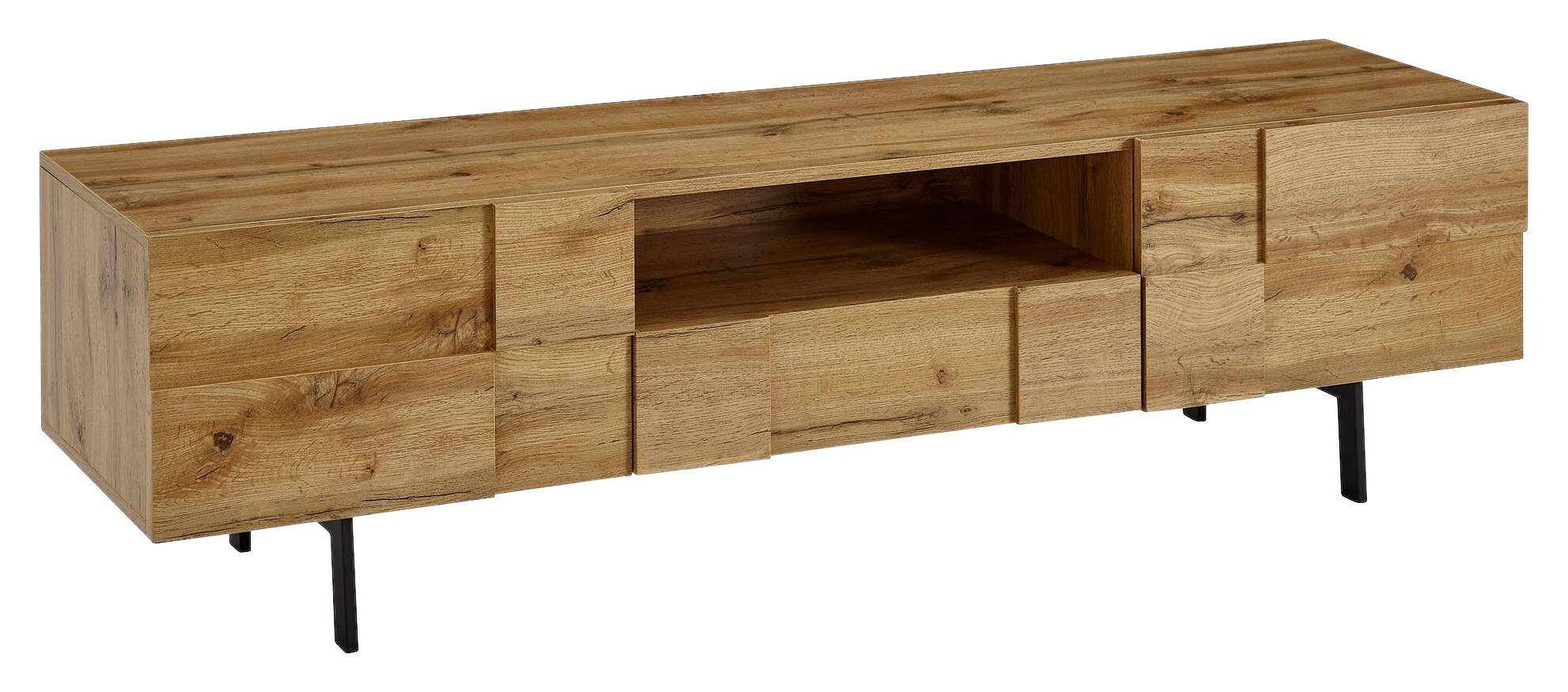 Lowboard Eiche Nachbildung B/H/T: ca. 160x46x43 cm