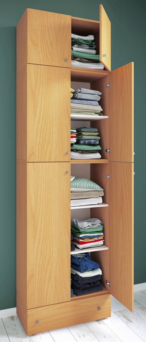 Kleiderschrank Lona buche