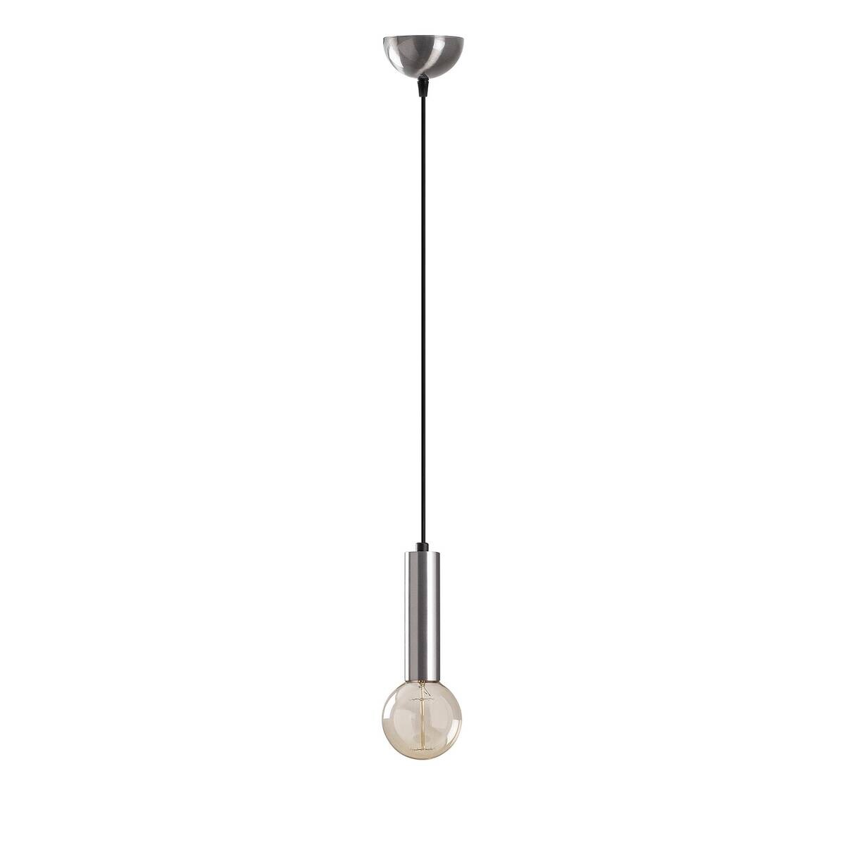 Opviq Pendelleuchte silber B/H/T: ca. 4x111x4 cm E27 1 Brennstellen