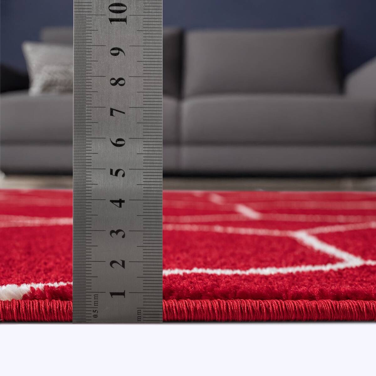 Sanat Teppich Trellis rot B/L: ca. 160x230 cm