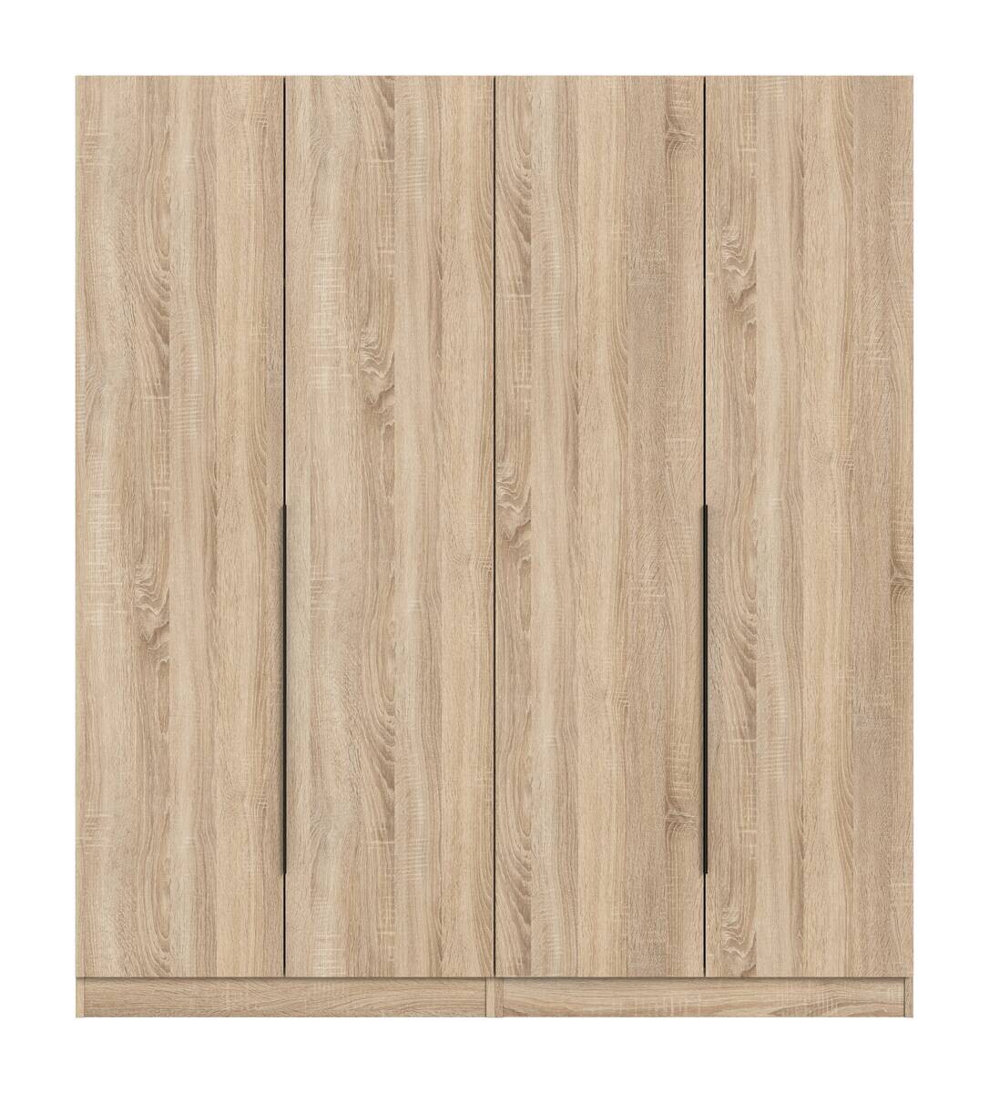 Kleiderschrank KOPENHAGEN Eiche Sonoma Nachbildung B/H/T: ca. 160x181x52 cm
