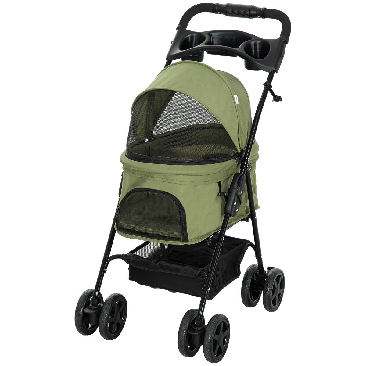 PawHut Hunde-Zubehör dunkelgrün Polyester B/H/L: ca. 45x67x96 cm