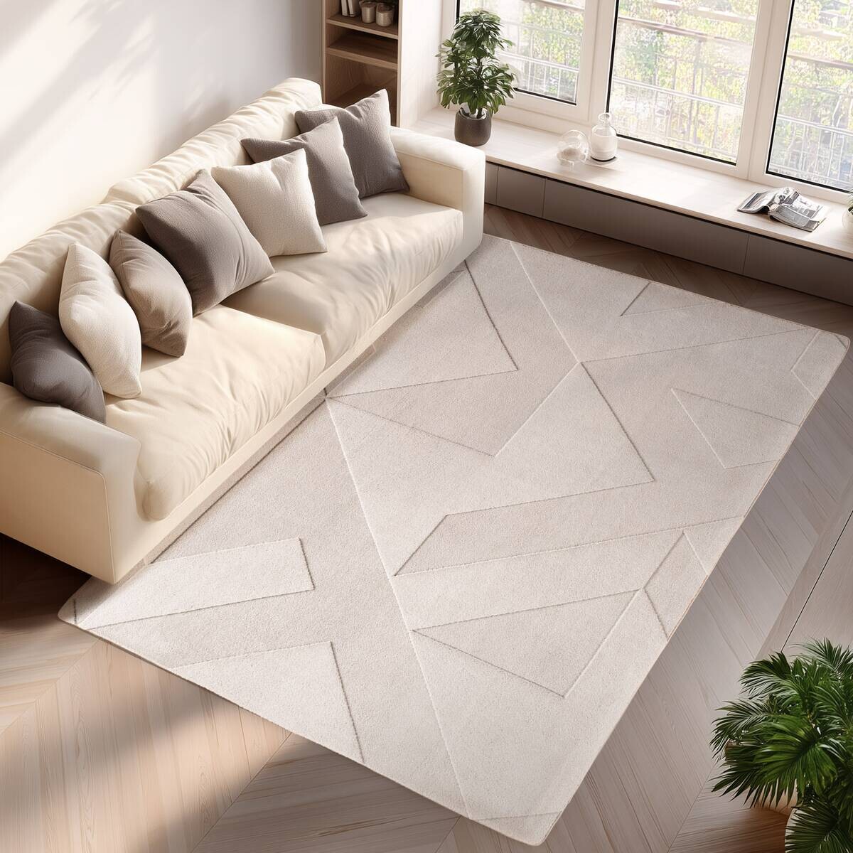 Ayyildiz Teppich POMPEI creme B/L: ca. 200x290 cm