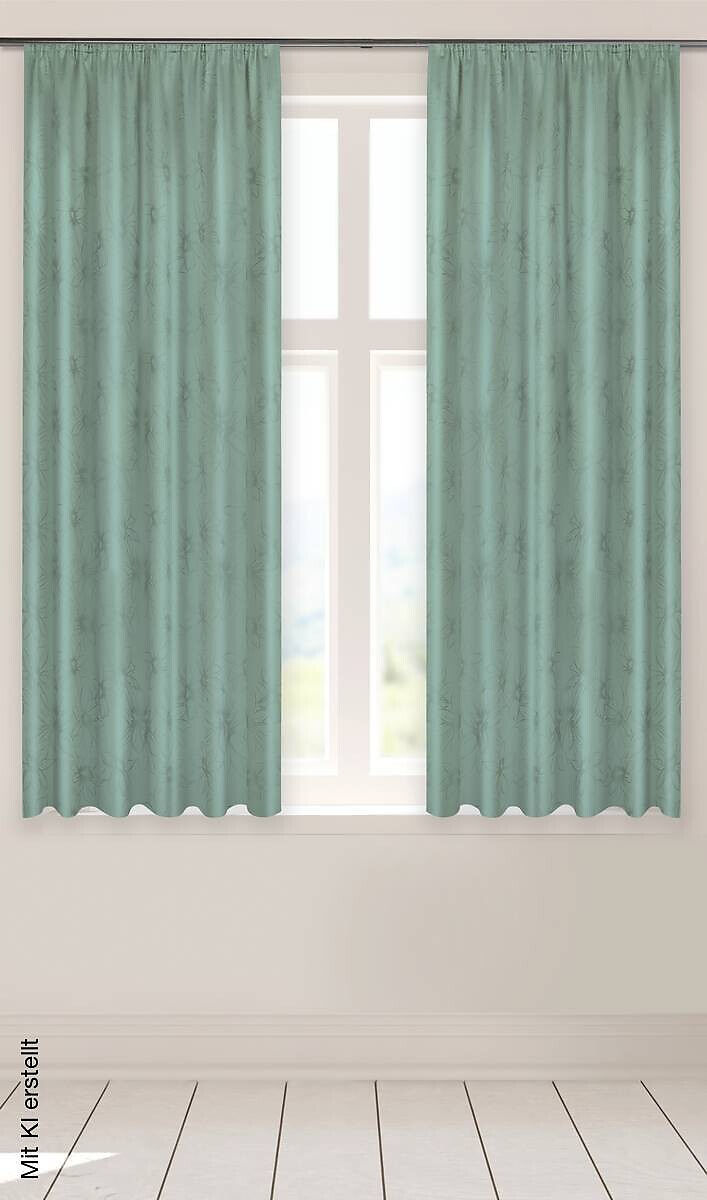 ACUS design collection Dekovorhang Paradiso taupe 100% Polyester B/L ...