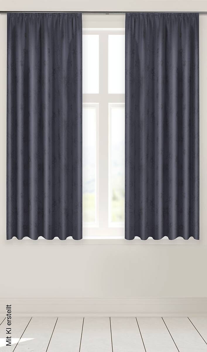 ACUS design collection Dekovorhang Paradiso taupe 100% Polyester B/L ...